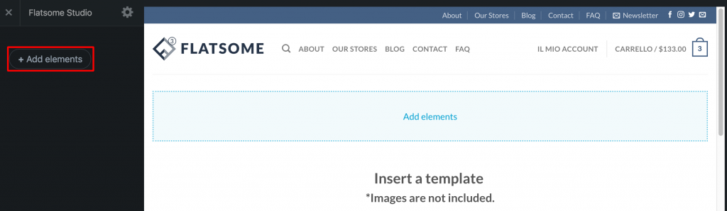 add element flatsome