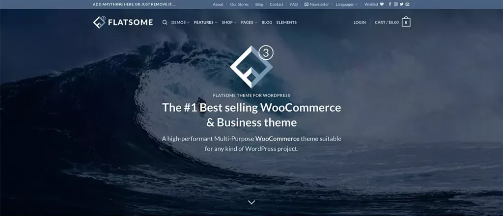 Flatsome theme