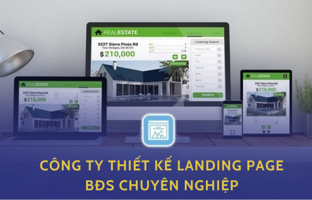 Đơn Vị Thiết Kế Landing Page BĐS Chuyên Nghiệp