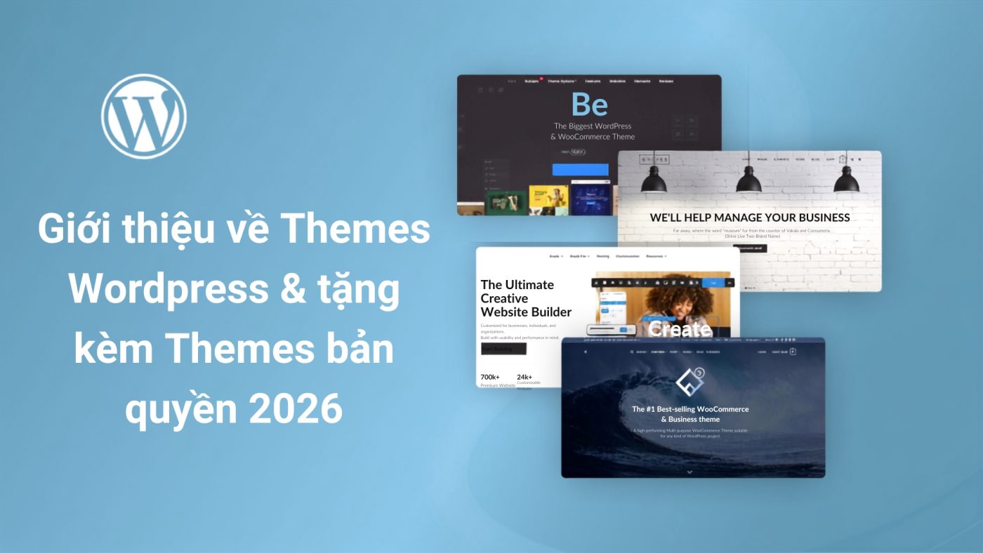 Bạn muốn thiết kế một website đẹp mắt và thu hút khách hàng? Bài viết giới thiệu về Themes WordPress 2026 này sẽ là kim chỉ nam cho bạn. Chúng tôi sẽ phân tích các xu hướng giao diện mới nhất. Từ đó, giúp bạn chọn ra mẫu thiết kế chuẩn SEO, tối ưu tốc độ ấn tượng. Hãy cùng khám phá và bứt phá thứ hạng Google của bạn.