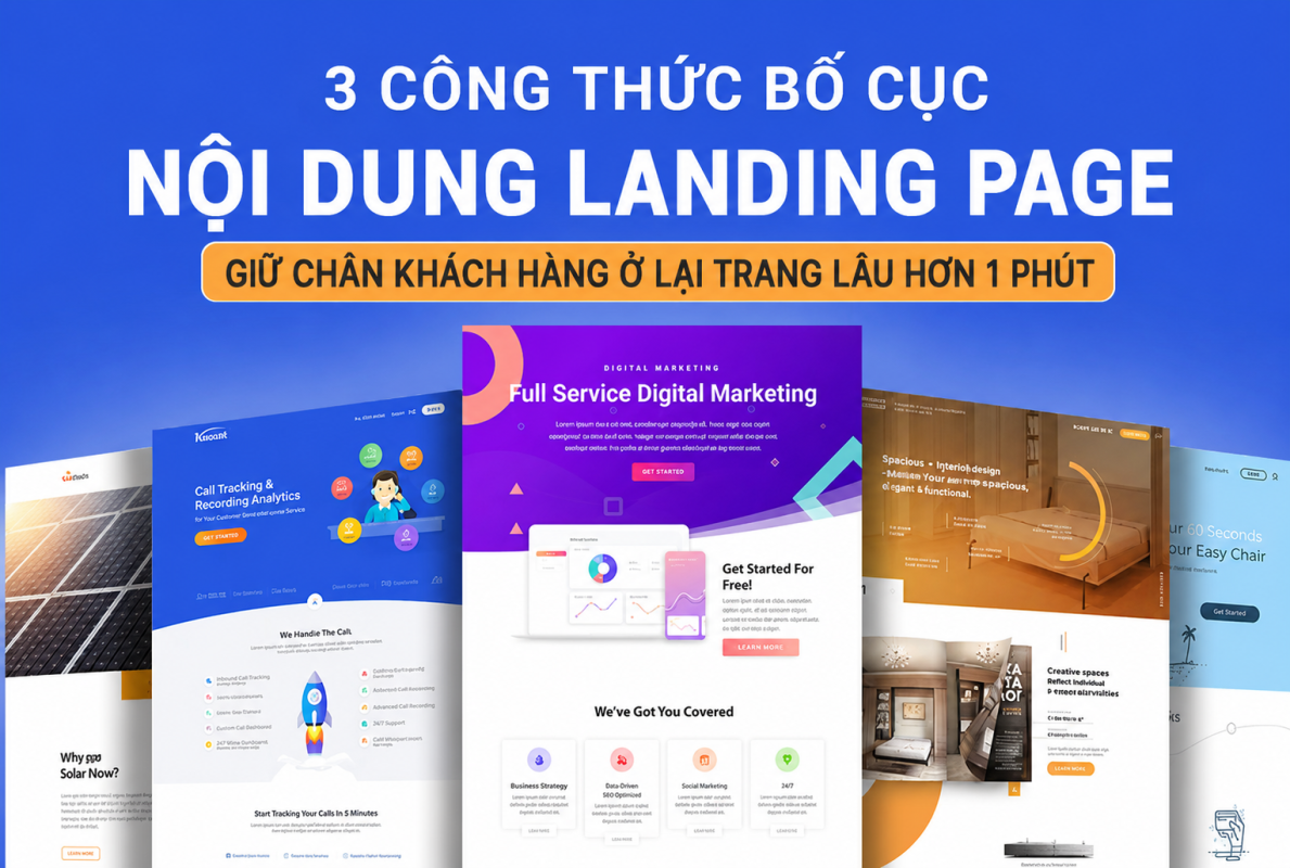 3 Công Thức Bố Cục Nội Dung Landing Page Giữ Chân Khách Hàng Ở Lại Trang Lâu Hơn 1 Phút