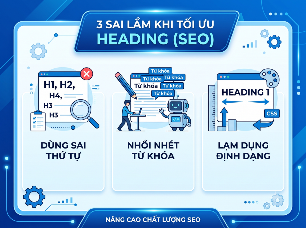 Những Lỗi Sai Cần Tránh Khi Tối Ưu Heading